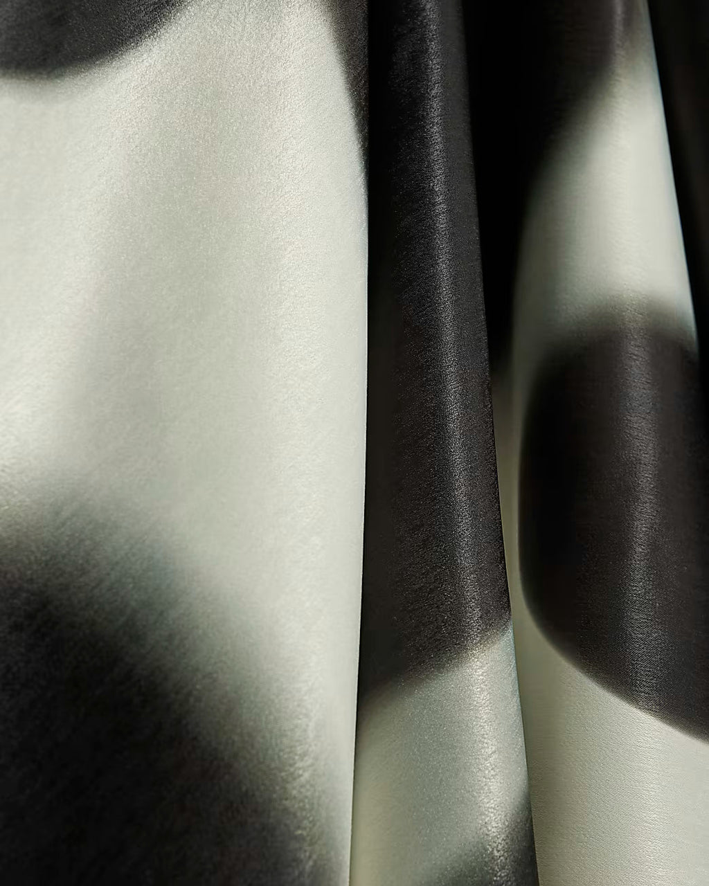 Cream Halter Neck Spot Satin Slip Dress
