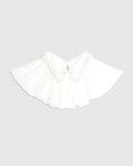 Cream Pearl Embellished Collar