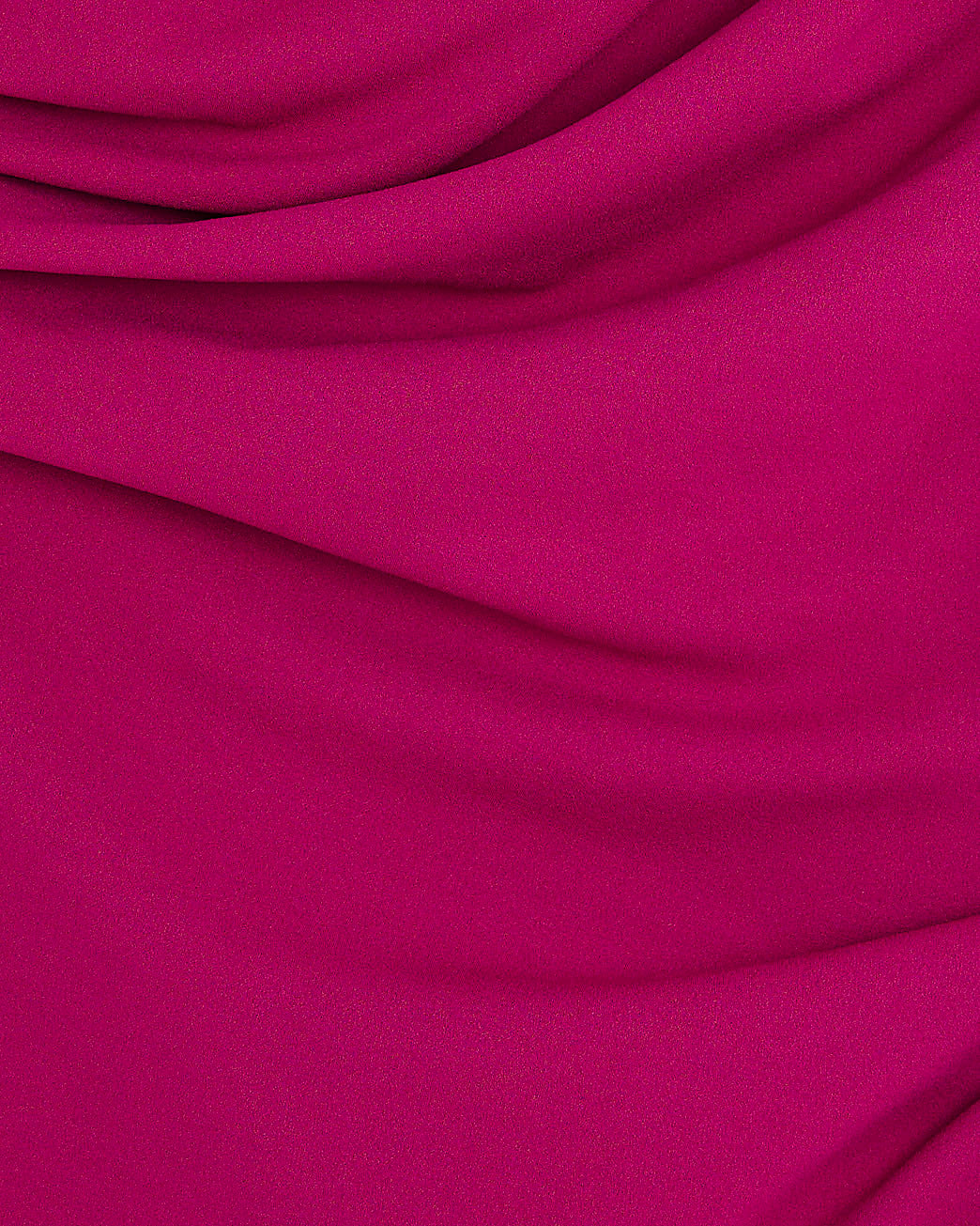 Purple Asymmetric Draped Wrap Midi Dress